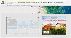 Desktop Screenshot of haute-saintonge.org